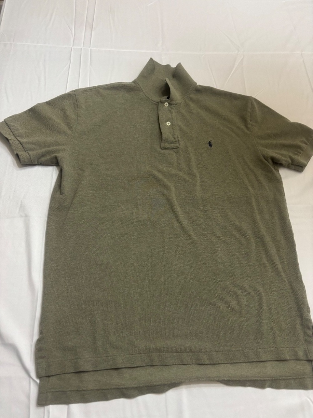 Polo by Ralph Lauren 100% Cotton Men Size Large Green